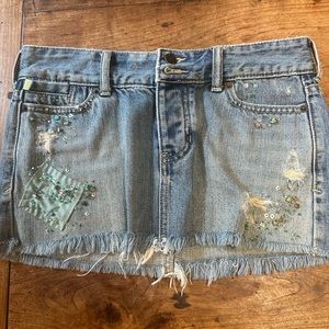 vintage hollister mini skirt